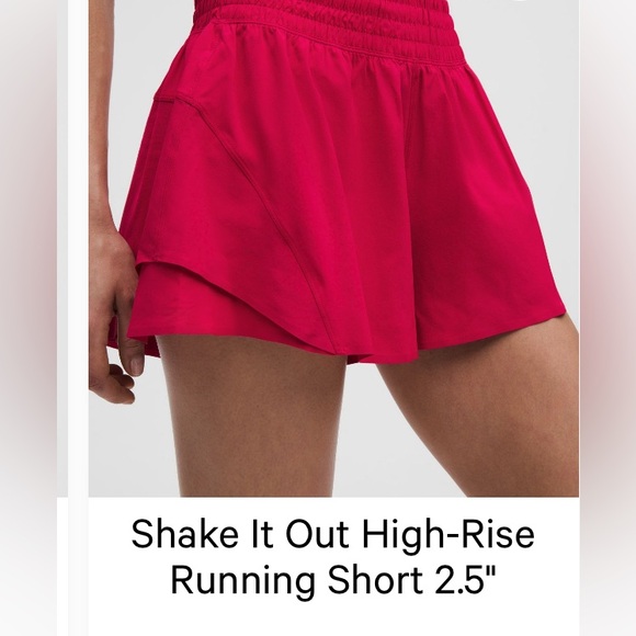 lululemon athletica Pants - Lululemon Shake it Out shorts